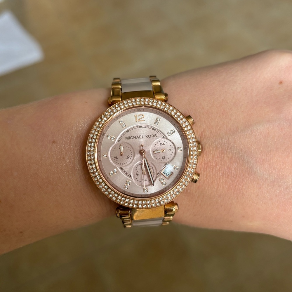 Michael Kors Rose Gold Watch